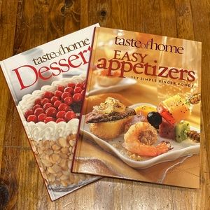 Taste of Home Cookbooks - Desserts, Easy Appetizers